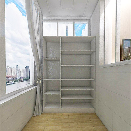 高地阳台储物柜内空